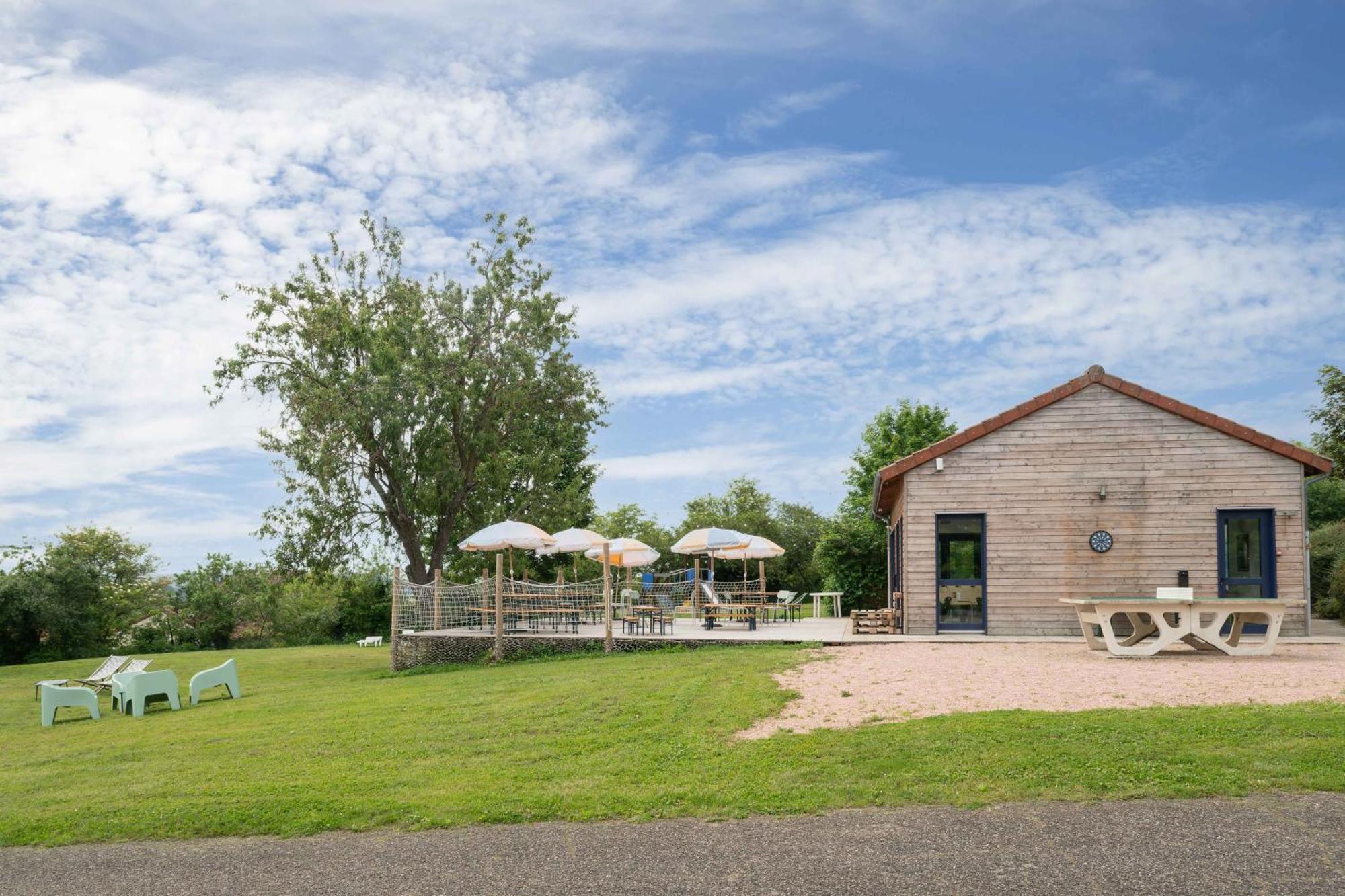 Camping Le Mont Libre - Cottage & Espace Nature - แกนนาต์ ภายนอก รูปภาพ