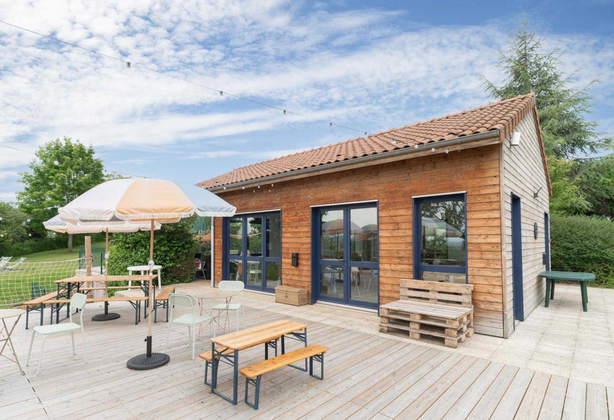 Camping Le Mont Libre - Cottage & Espace Nature - แกนนาต์ ภายนอก รูปภาพ