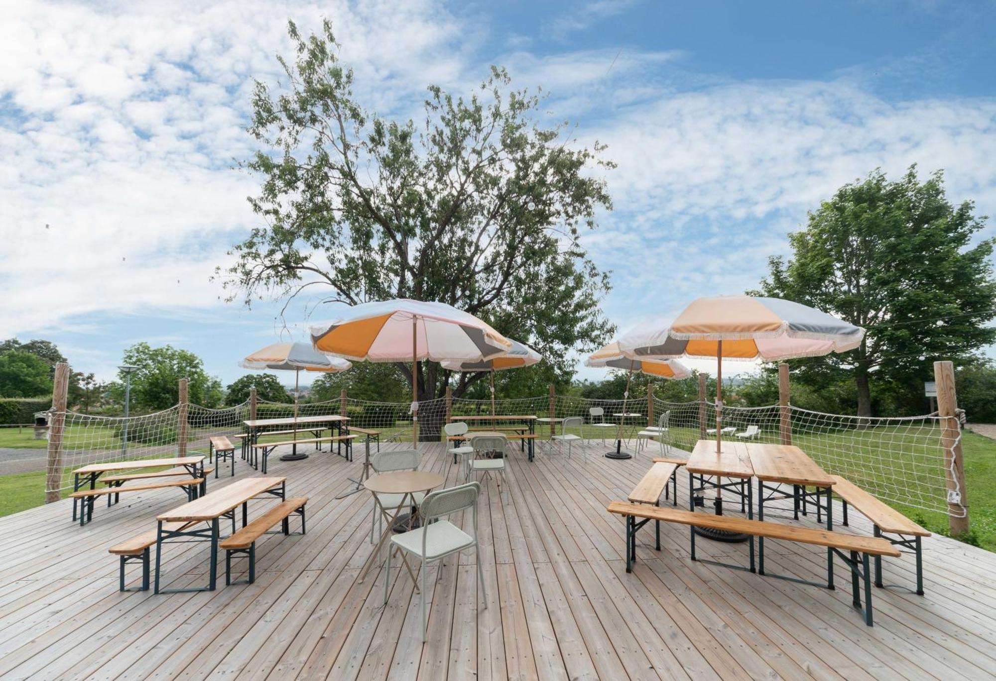 Camping Le Mont Libre - Cottage & Espace Nature - แกนนาต์ ภายนอก รูปภาพ